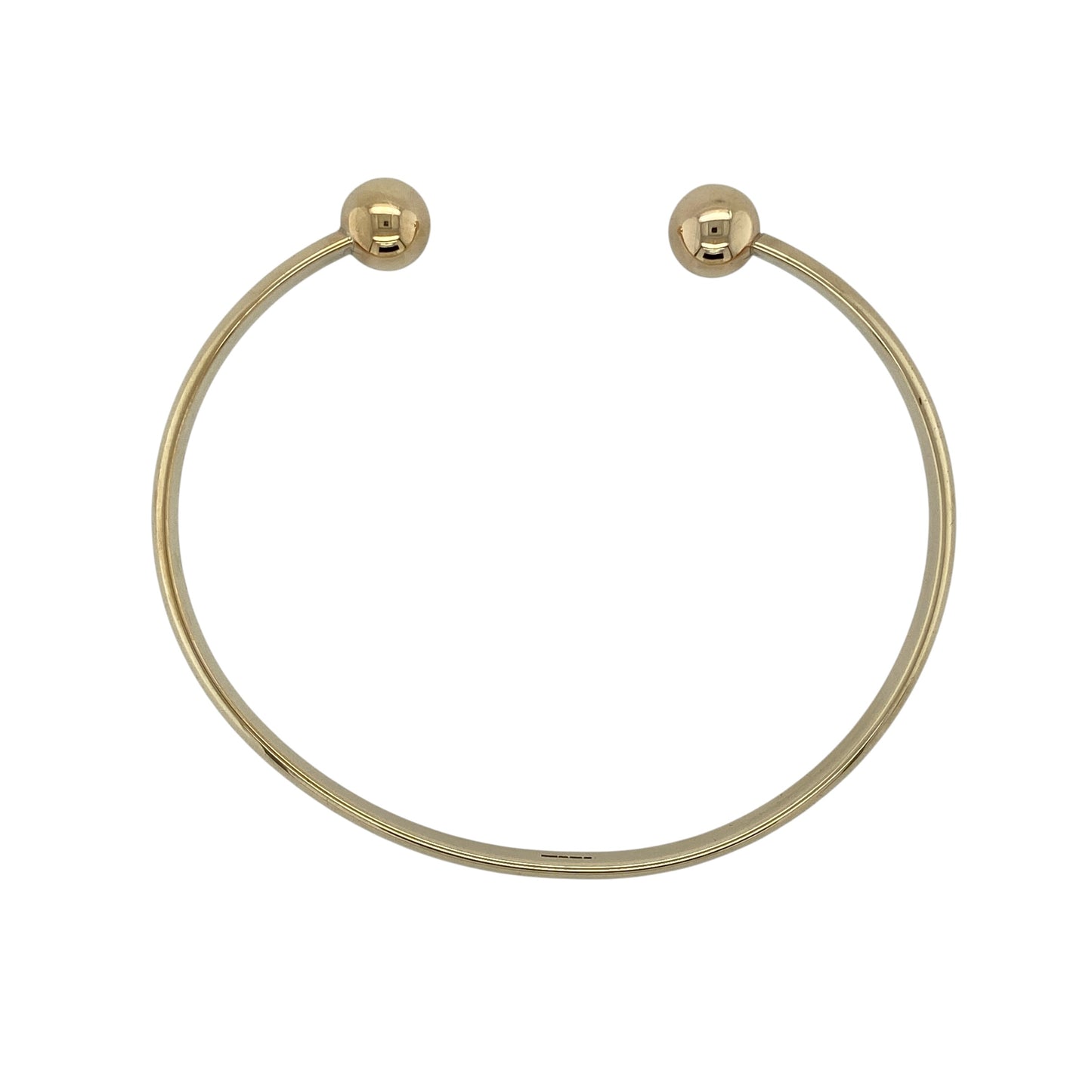 9ct Solid Gold Torque Bangle