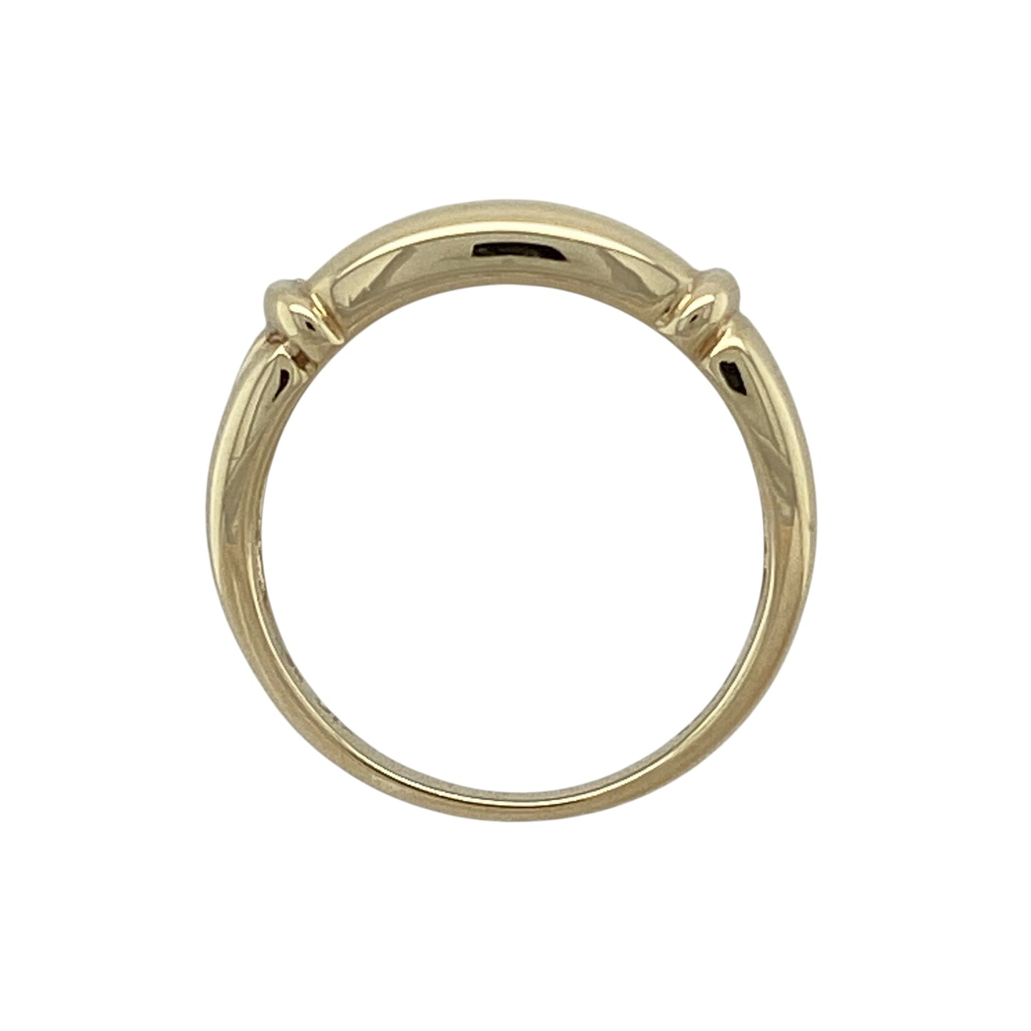 9ct Gold & Diamond Set Band Ring