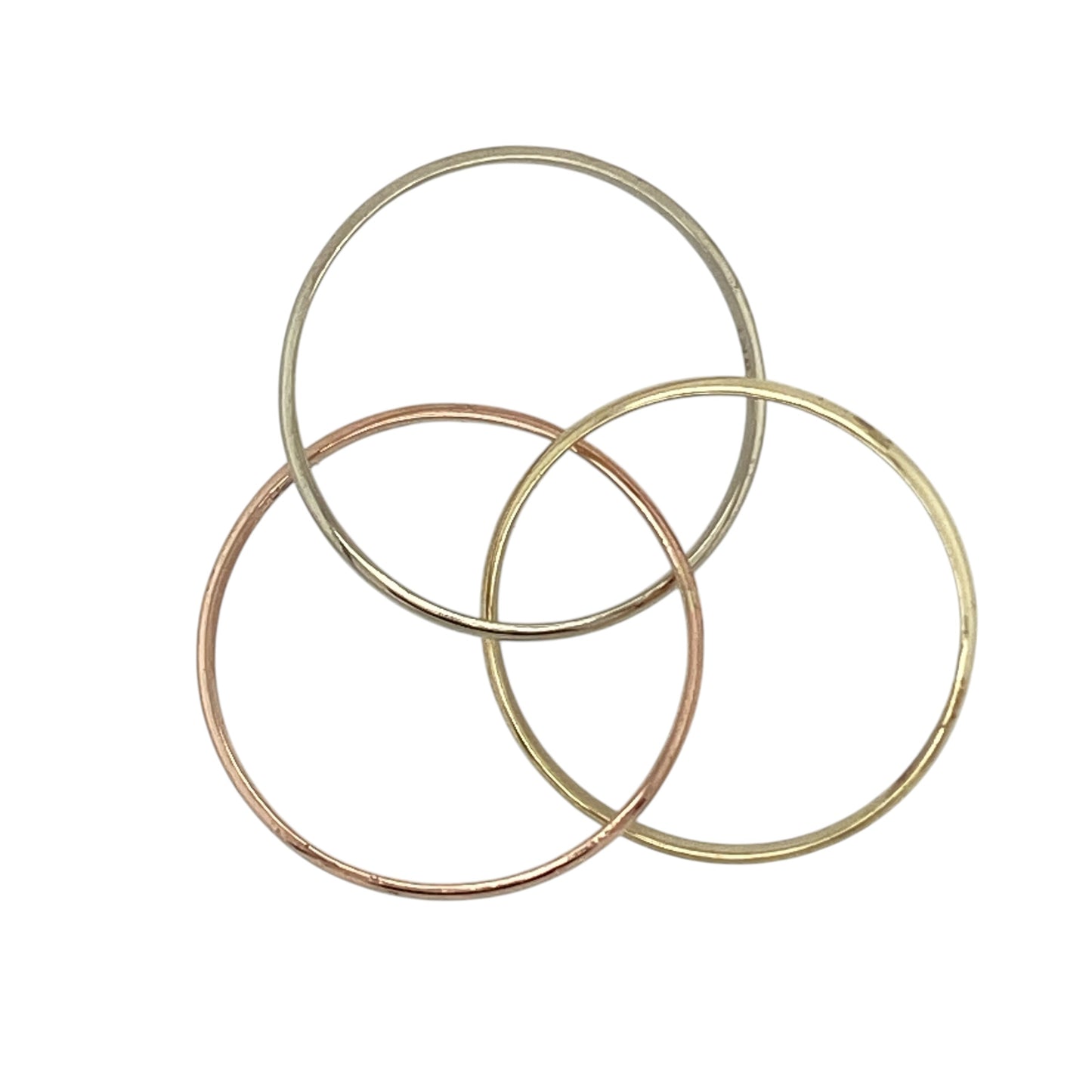9ct Gold Three Band Ring