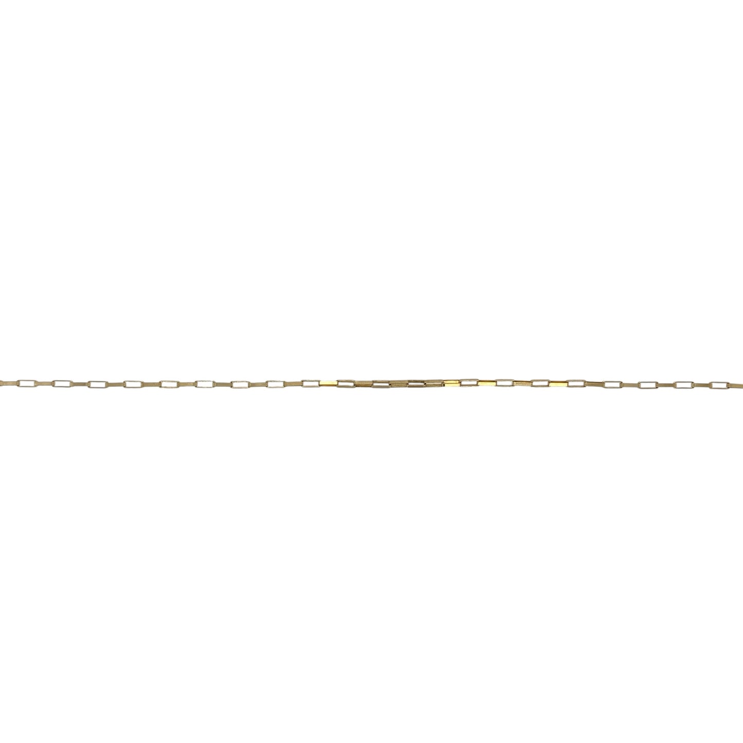 9ct Gold 16" Long Box Chain