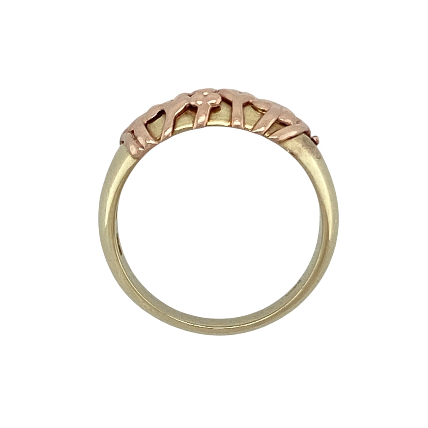 9ct Gold Clogau Tree of Life Wide Band Ring