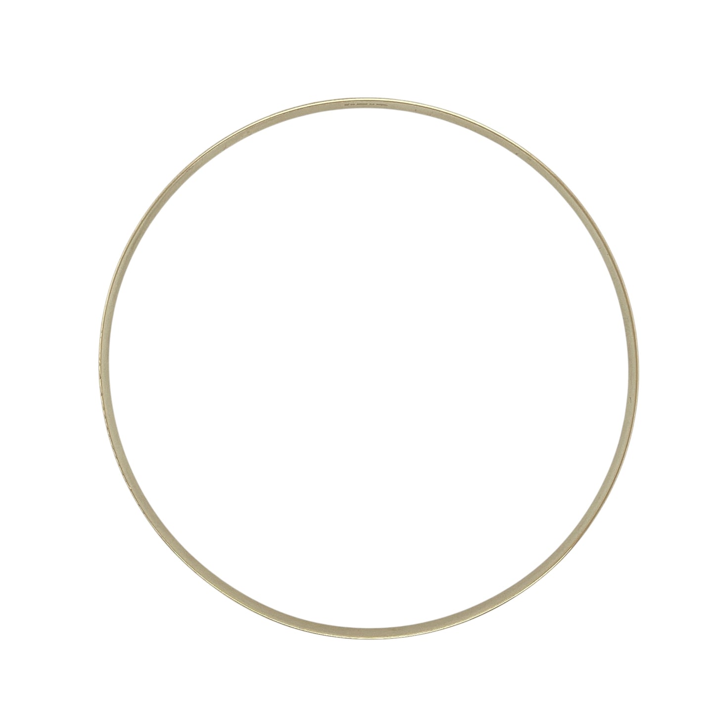 9ct Solid Gold Patterned Bangle