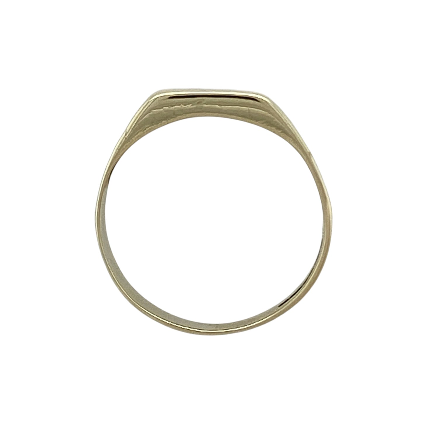 9ct Gold & Diamond Set Signet Ring