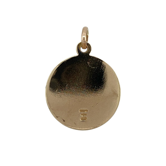 Carry a timeless symbol of protection with this pre-owned 9ct yellow gold St Christopher pendant, featuring a classic religious design with lasting sentimental appeal—perfect for everyday wear, gifting, or adding to a cherished jewellery collection.
Design: The pendant features the traditional St Christopher motif, a well-loved symbol associated with safe travel and protection. The classic round design offers timeless styling suitable for both men and women.