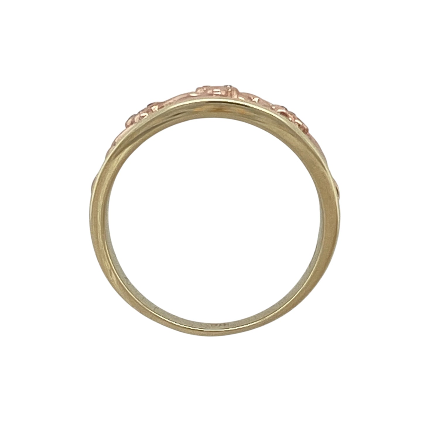 9ct Gold & Diamond Clogau Tree of Life Wide Band Ring