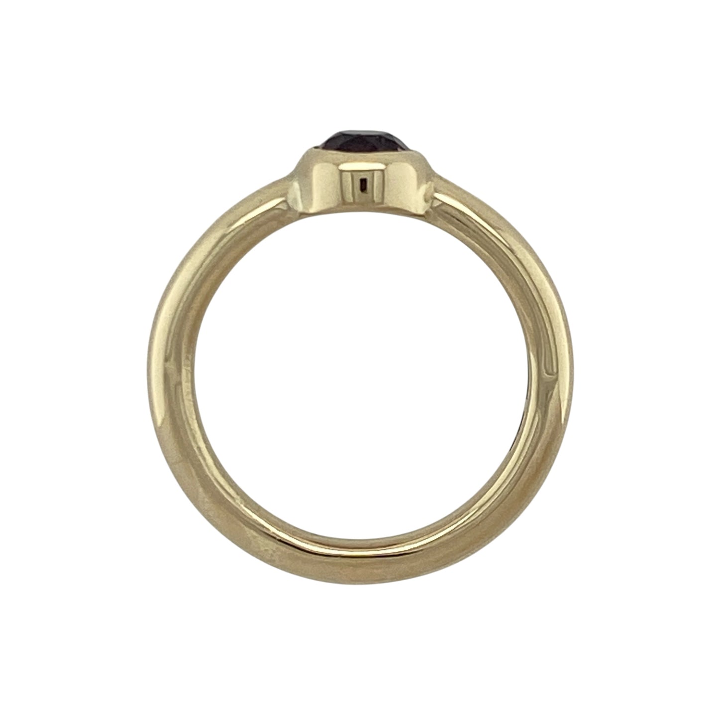 9ct Gold & Amethyst Solitaire Ring