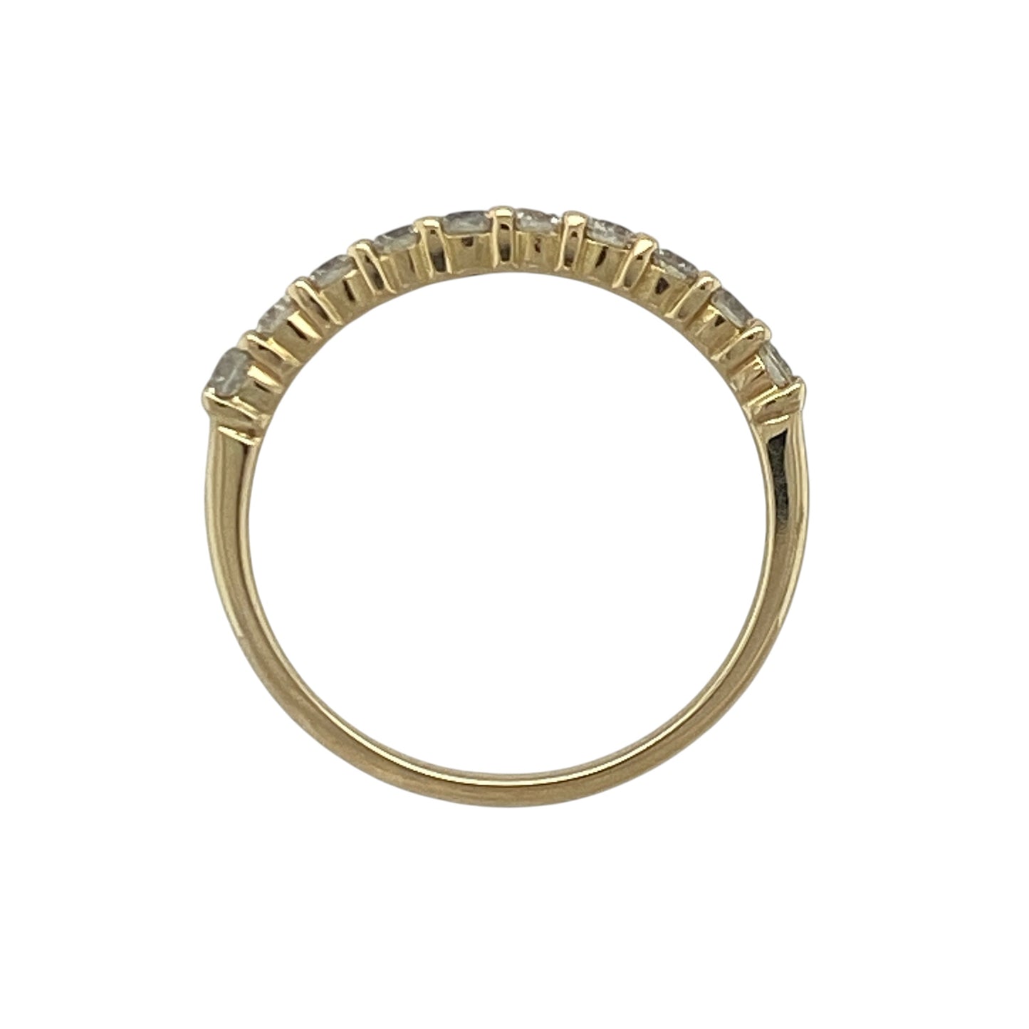 18ct Gold & Diamond Band Ring