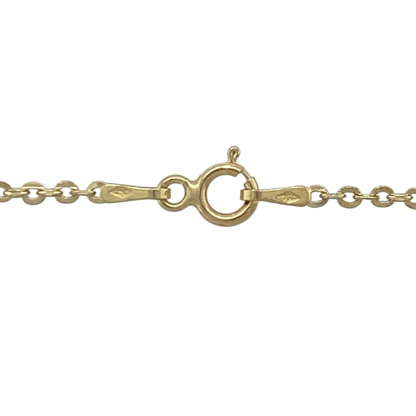 9ct Gold & Diamond Bar 18" Necklace