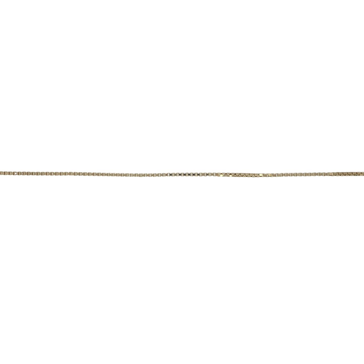 9ct Gold 16" Box Chain