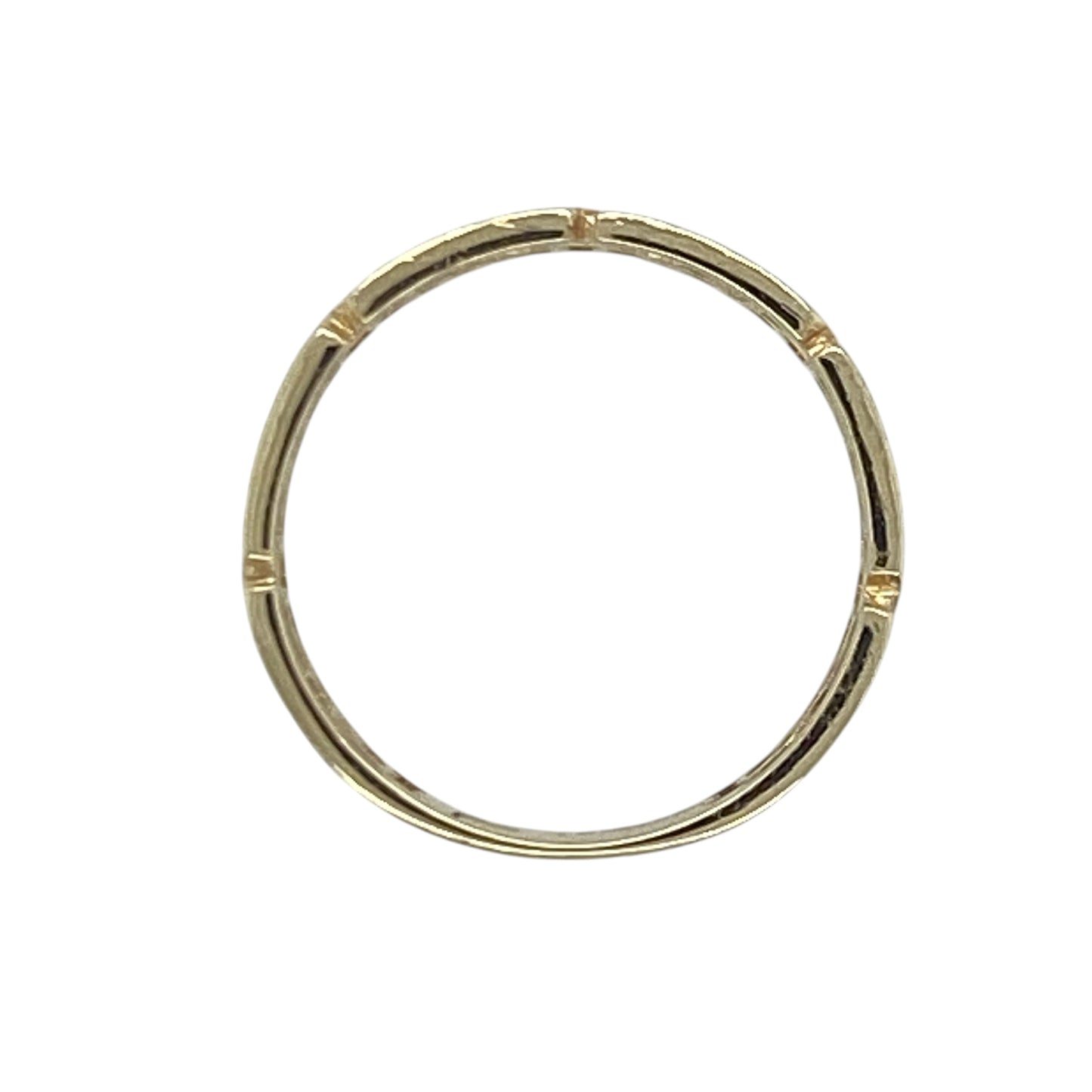 9ct Gold Open Celtic Knot Band Ring