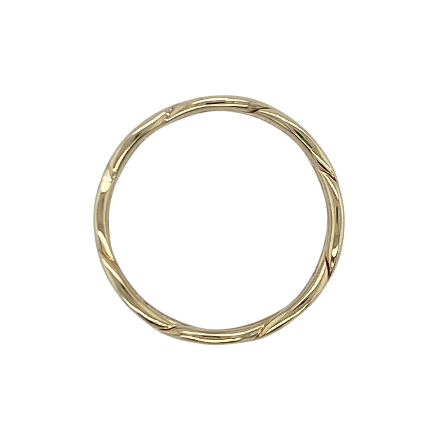 9ct Gold Open Celtic Knot Band Ring