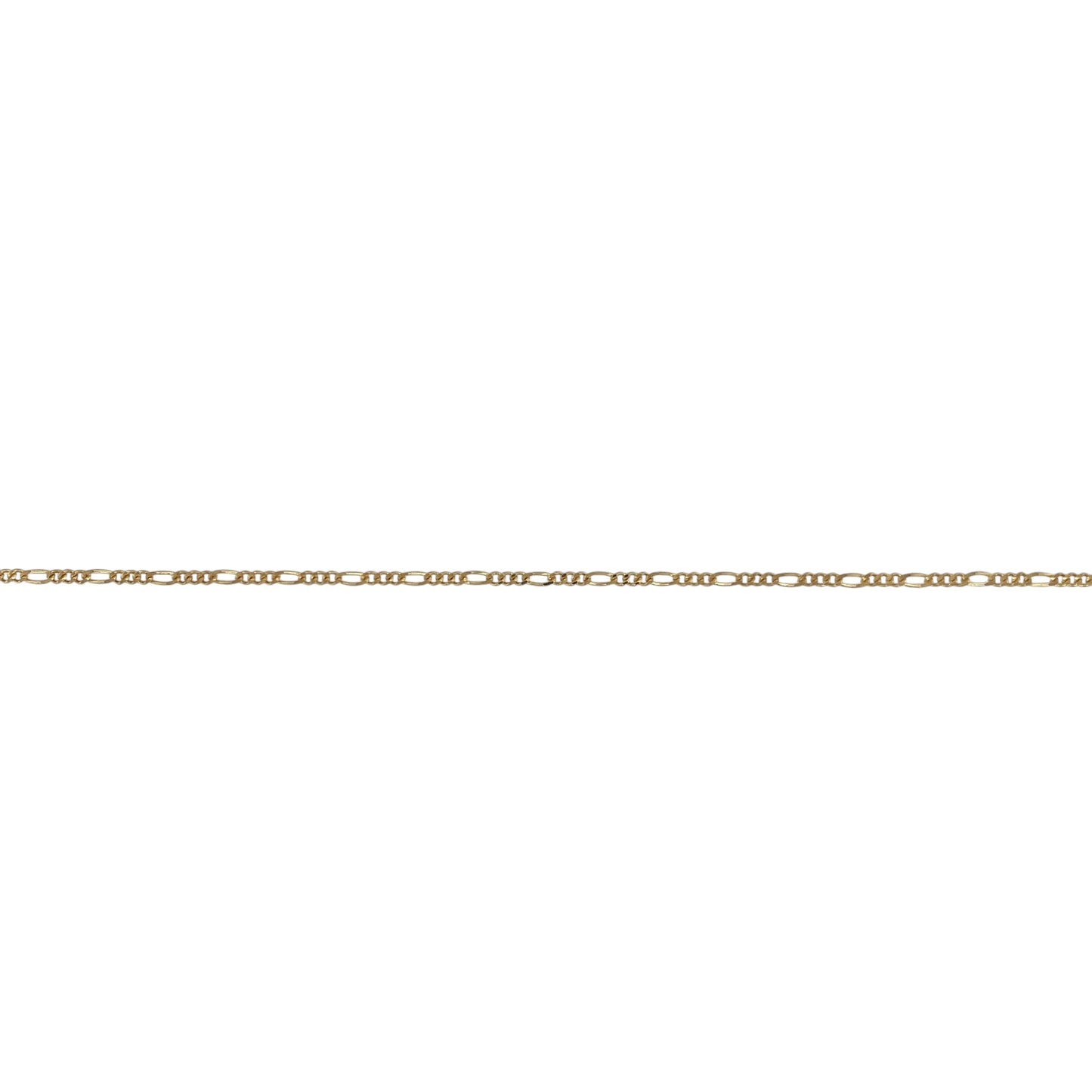 9ct Gold 18" Figaro Chain
