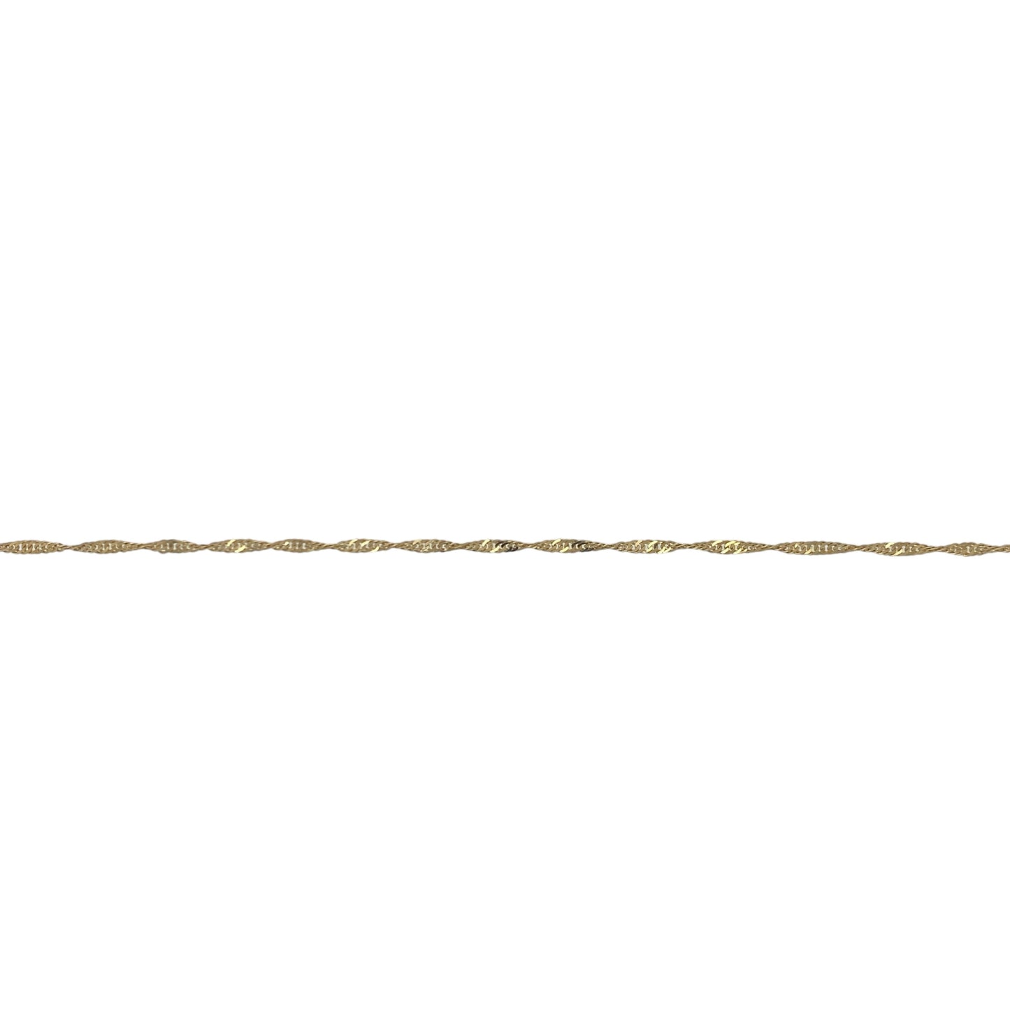 9ct Gold 18" Singapore Chain