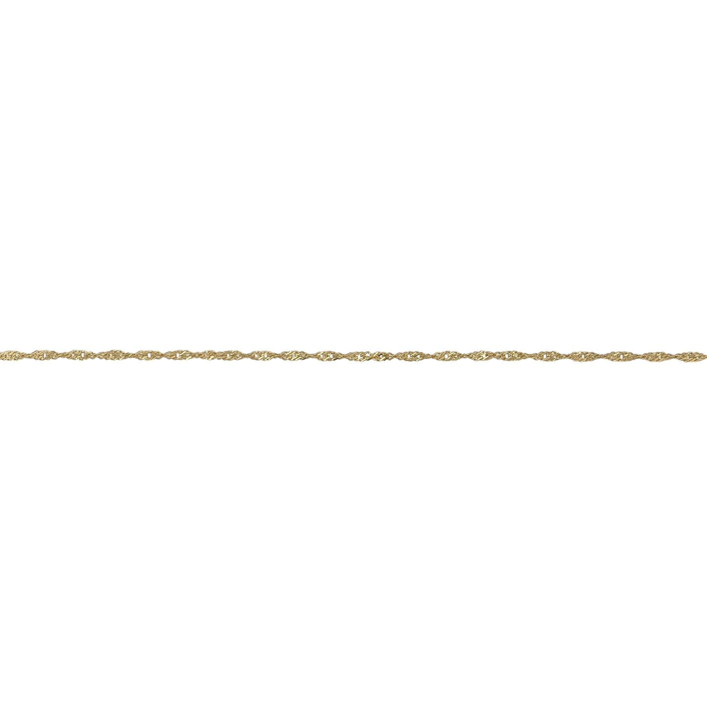 9ct Gold 24" Singapore Chain