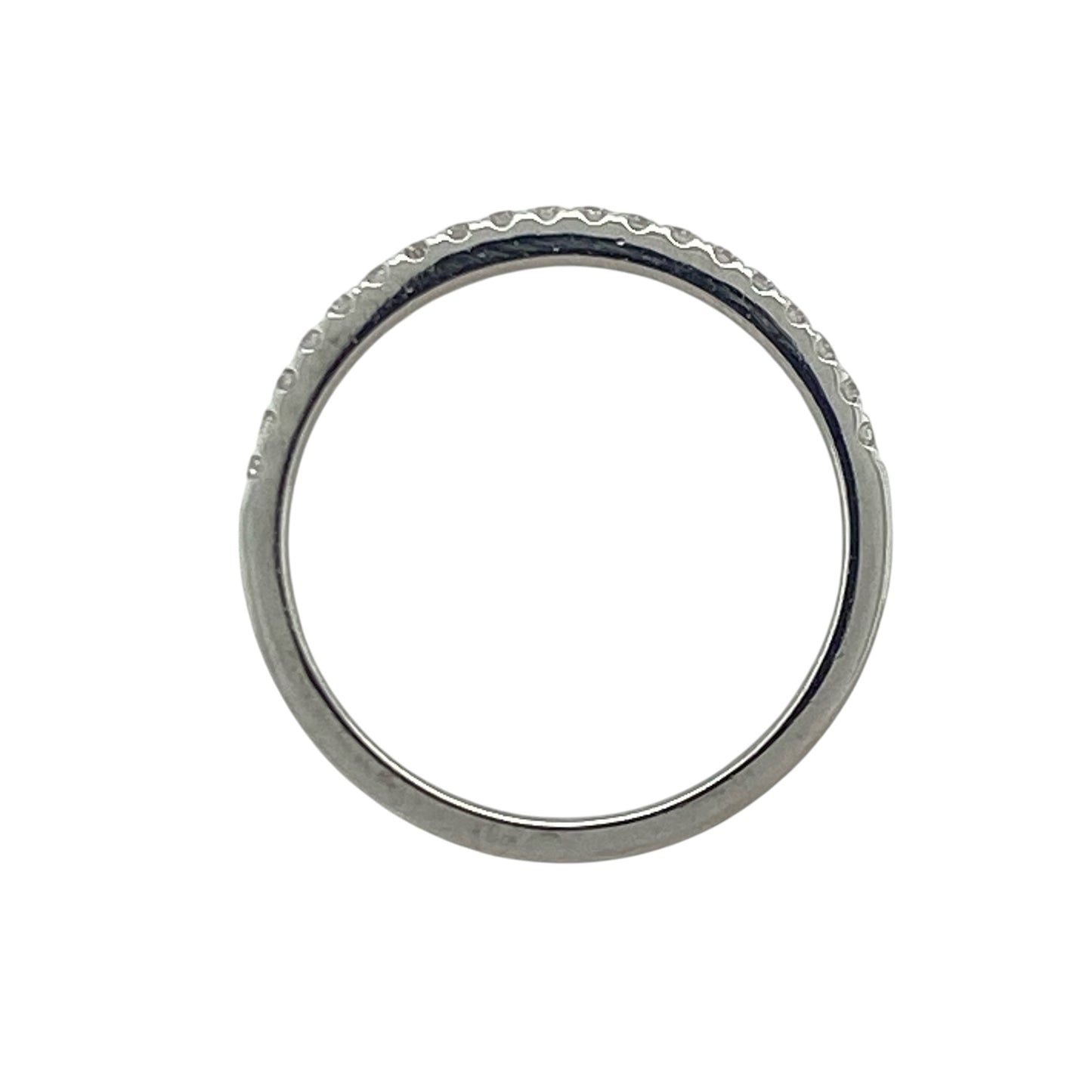 Platinum & Diamond Band Ring