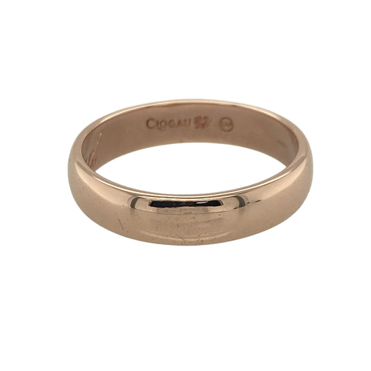 Celebrate love and Welsh heritage with this pre-owned 9ct rose gold Clogau Cariad wedding band ring, featuring an iconic design with timeless elegance and meaningful everyday appeal—perfect as a wedding band, anniversary ring, or treasured keepsake.
Design: The ring features the distinctive Clogau Cariad design in a classic 5mm wide band, offering a stylish and instantly recognisable look.