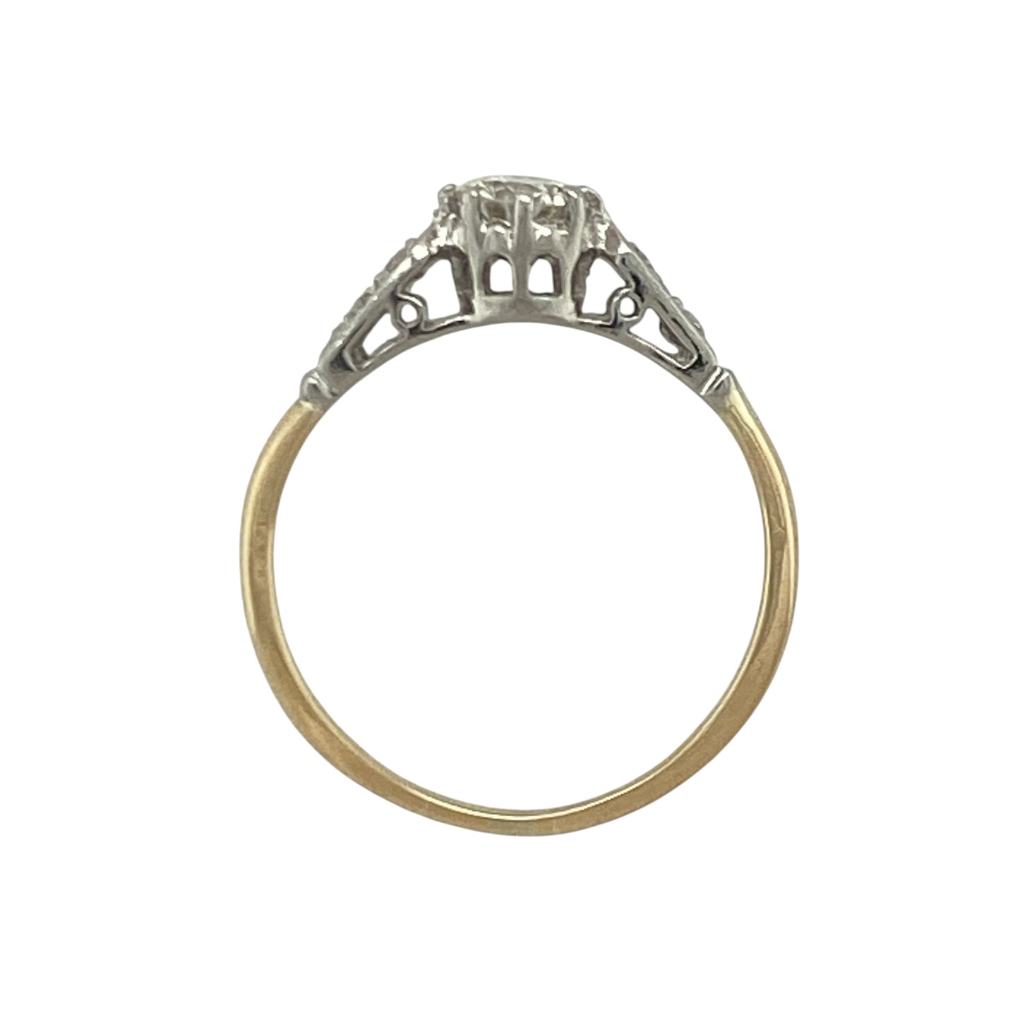 18ct Gold & Diamond Solitaire Ring
