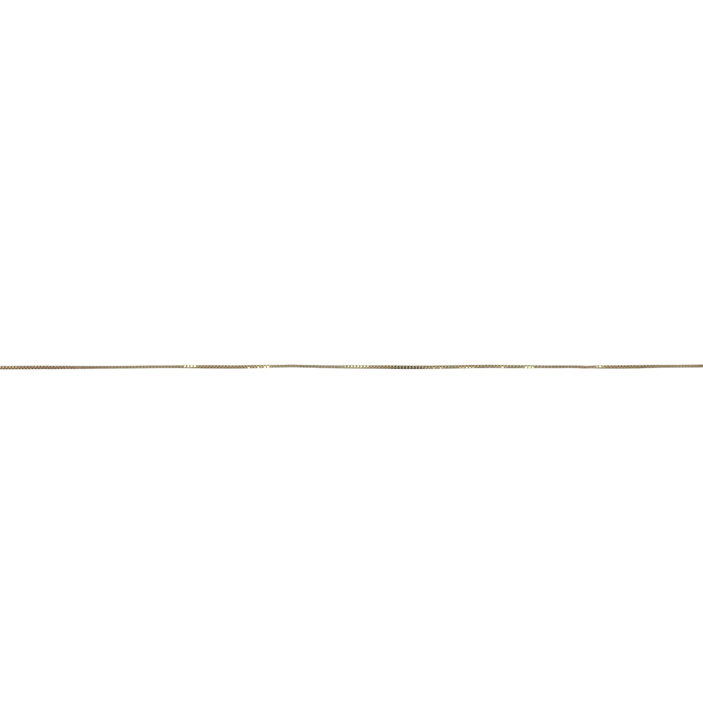 9ct Gold 16" Box Chain