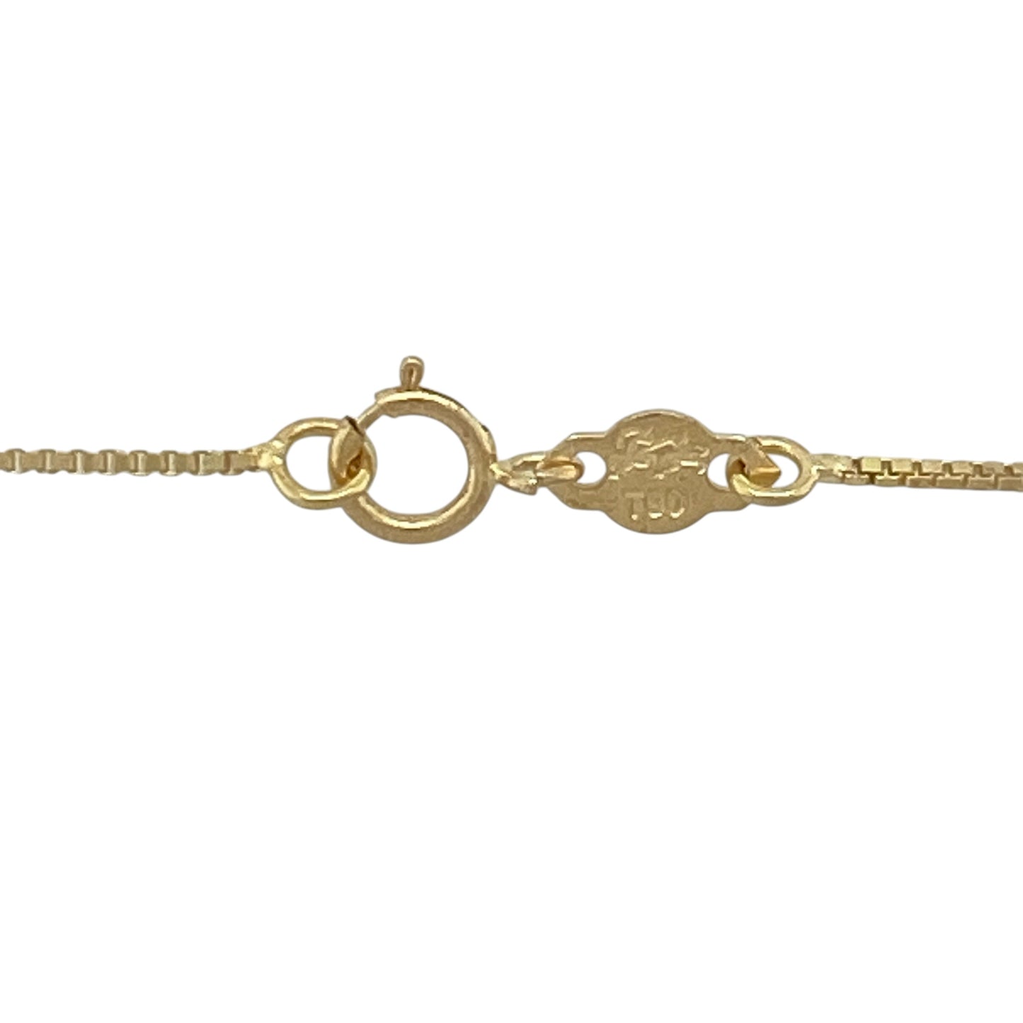18ct Gold & Diamond Solitaire 20" Necklace