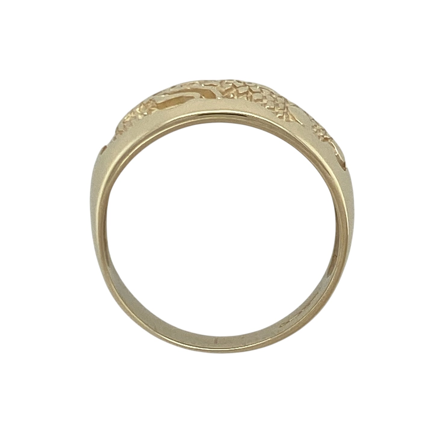 9ct Gold Dragon Band Ring