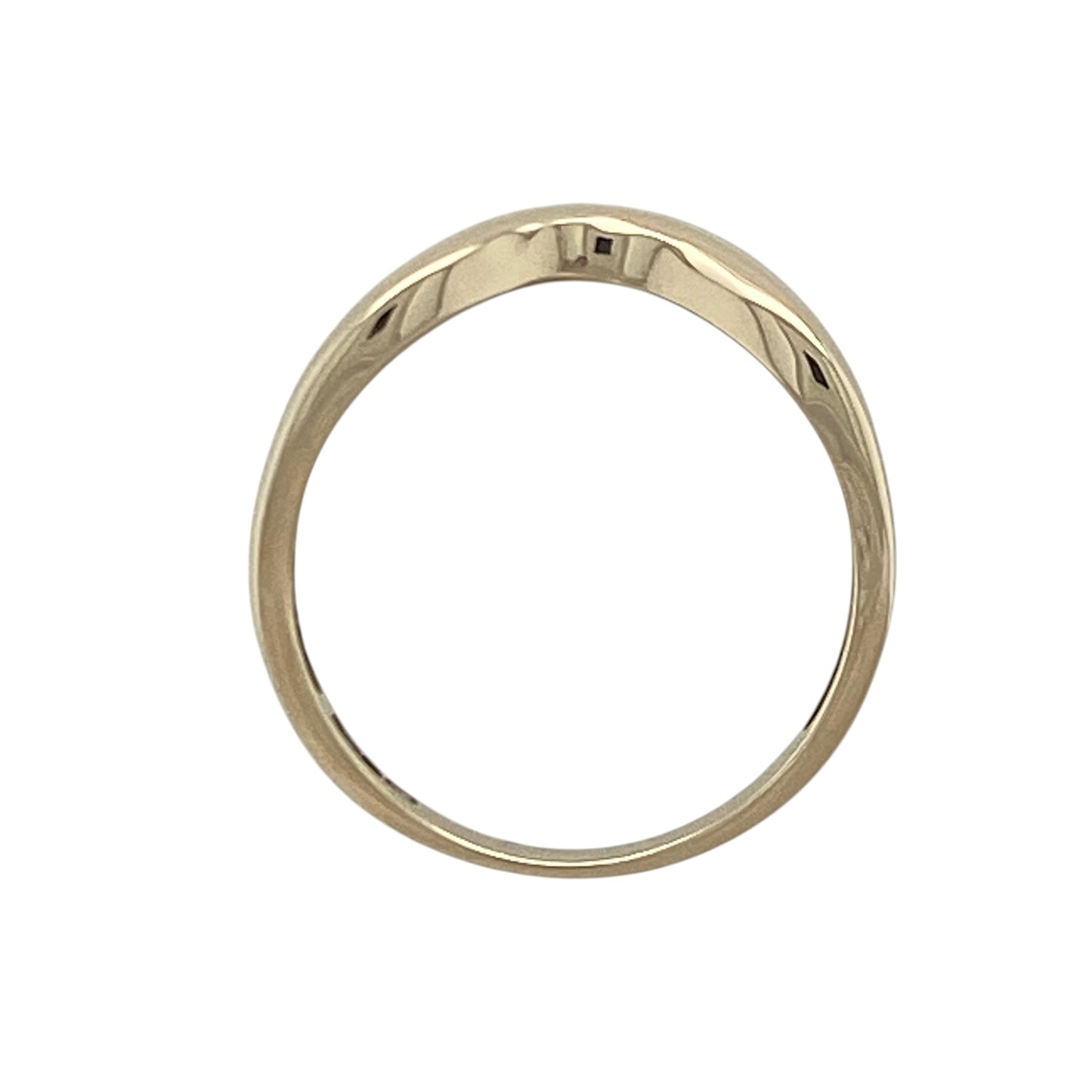9ct Gold Wishbone Ring