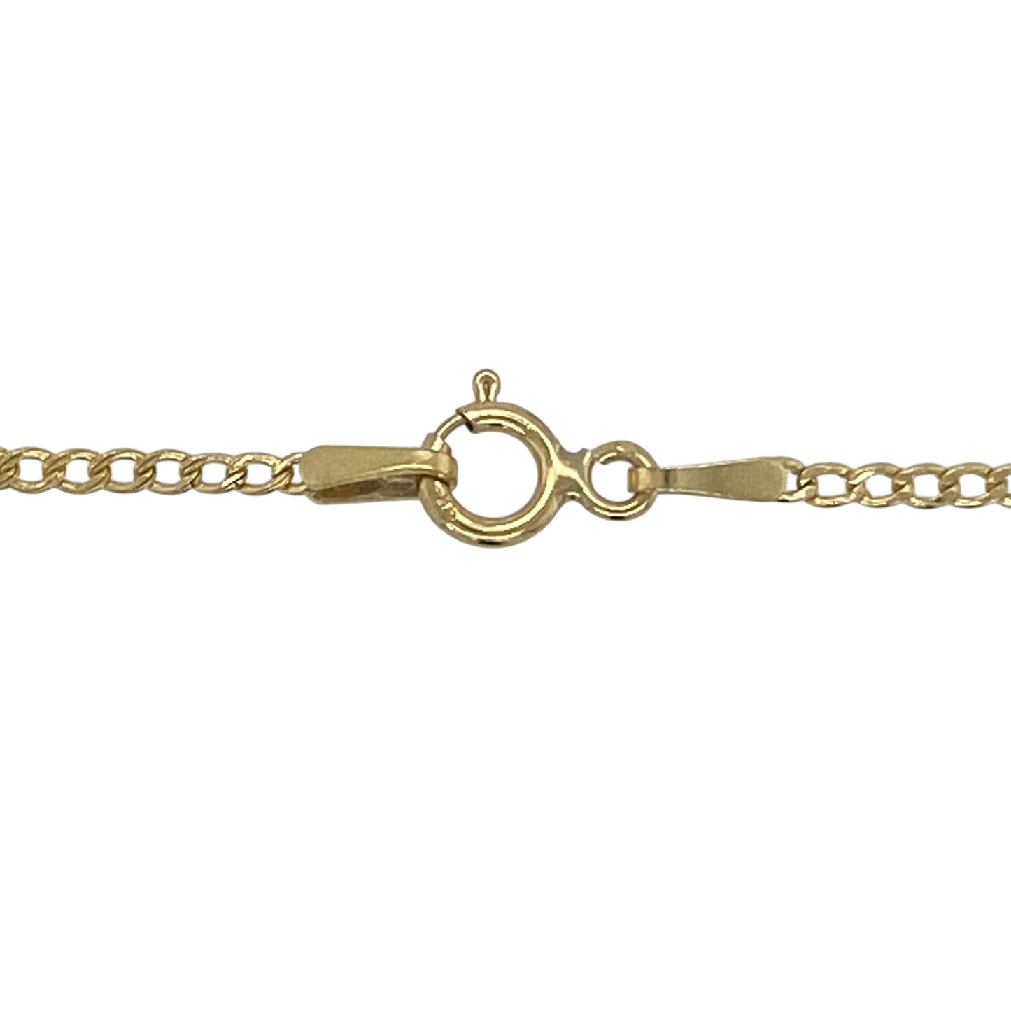 9ct Gold & Cubic Zirconia 16" Necklace