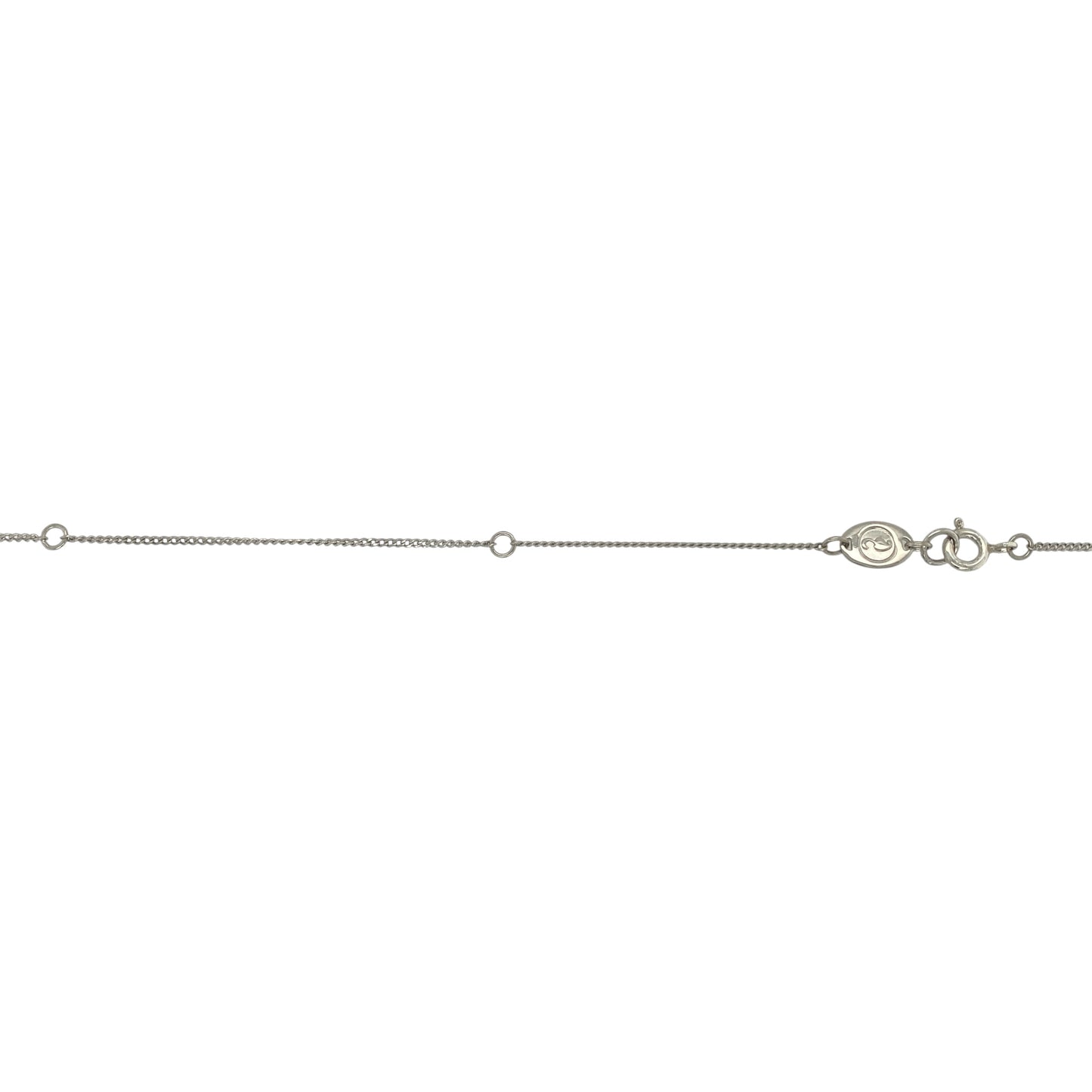 925 Silver & Opalique Set Clogau Dwynwen 19" - 23" Necklace