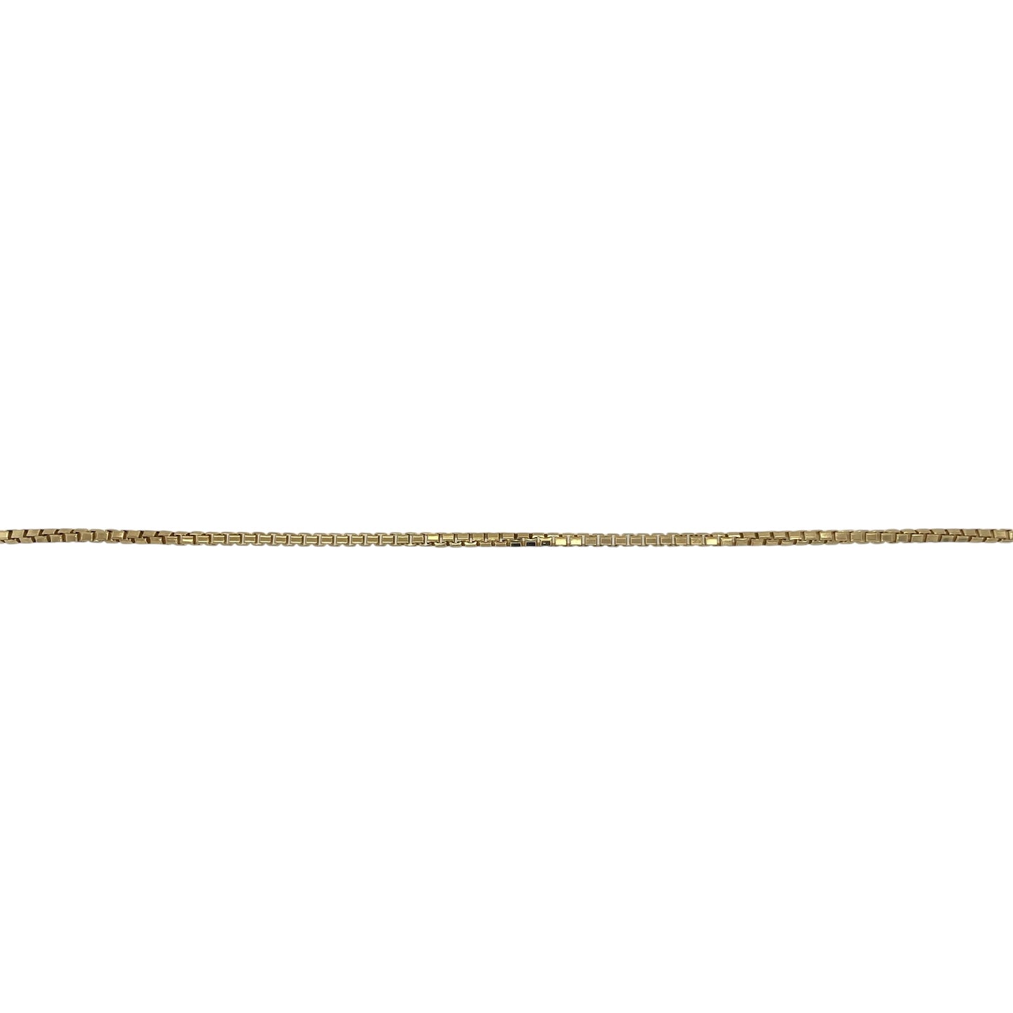 9ct Gold 20" Box Chain