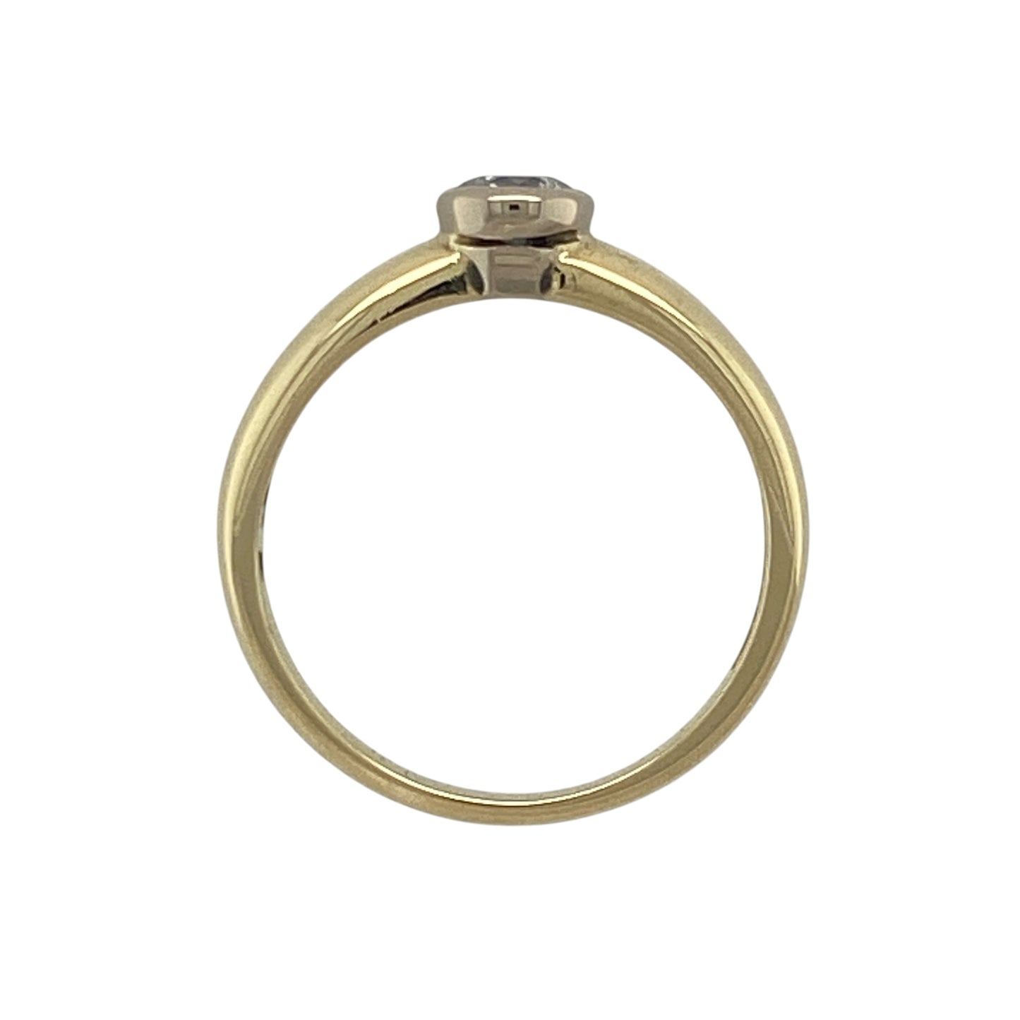 18ct Gold & Diamond Solitaire Ring
