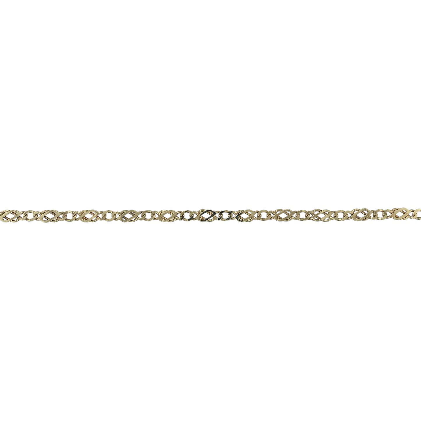 9ct Gold 7" Celtic Knot Bracelet