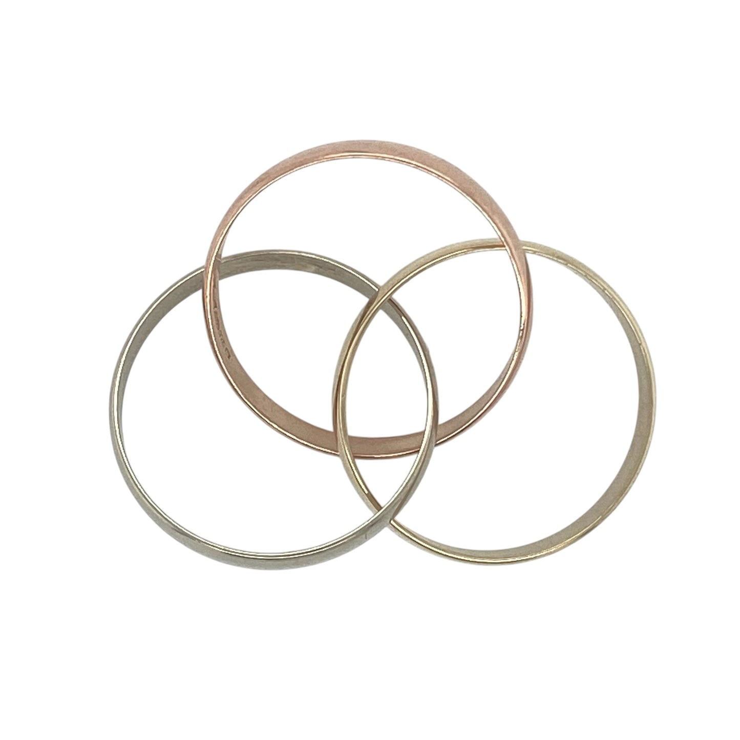 9ct Gold Three Band Ring