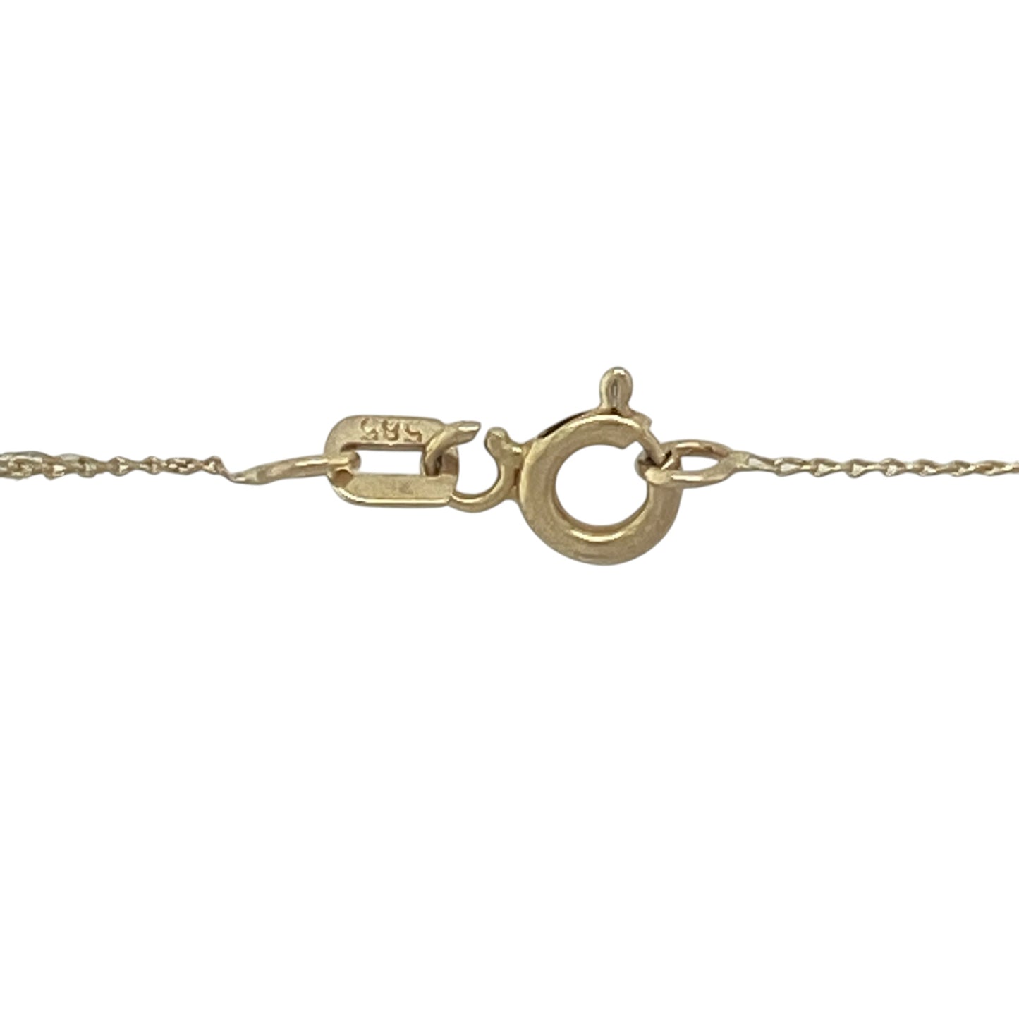 9ct Gold Nazar Protective Eye 18" Necklace
