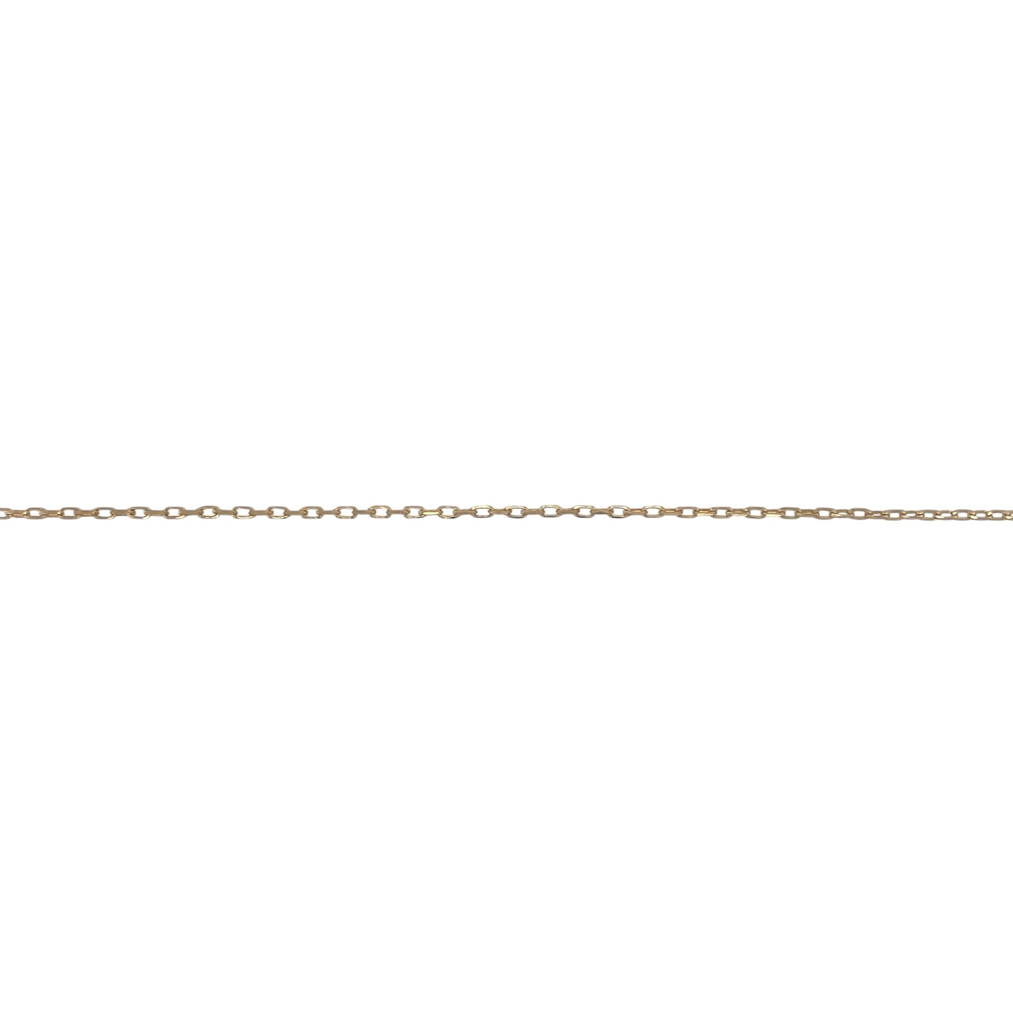 9ct Gold 24" Faceted Belcher Chain