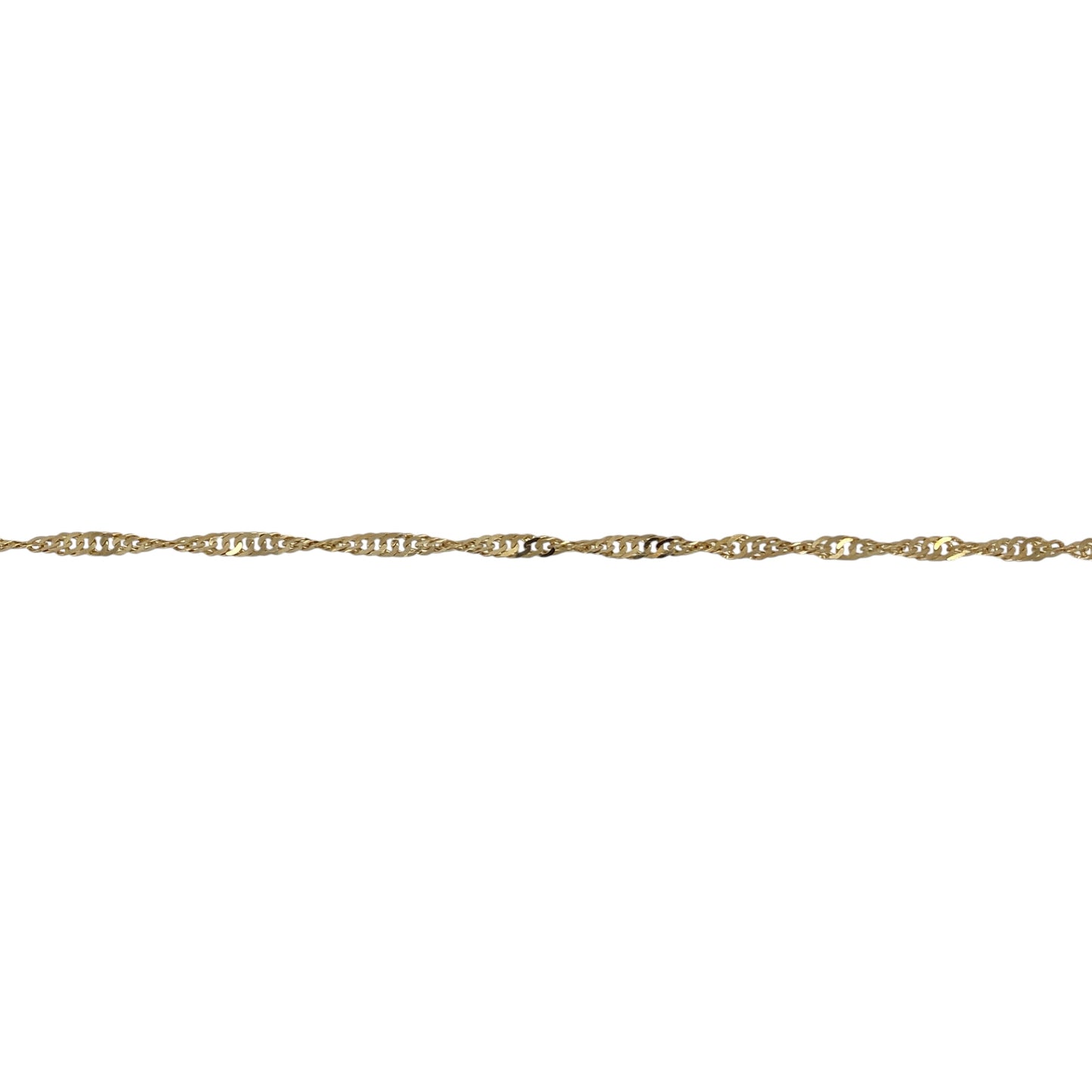 9ct Gold 18" Singapore Chain