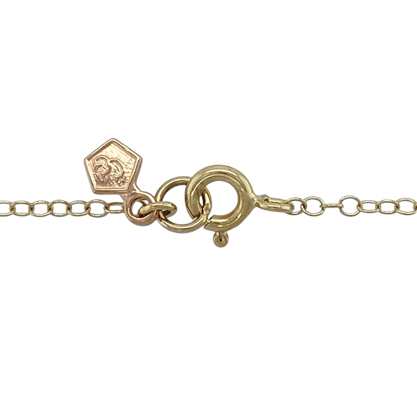 9ct Gold & Diamond Clogau Cariad 18" Necklace