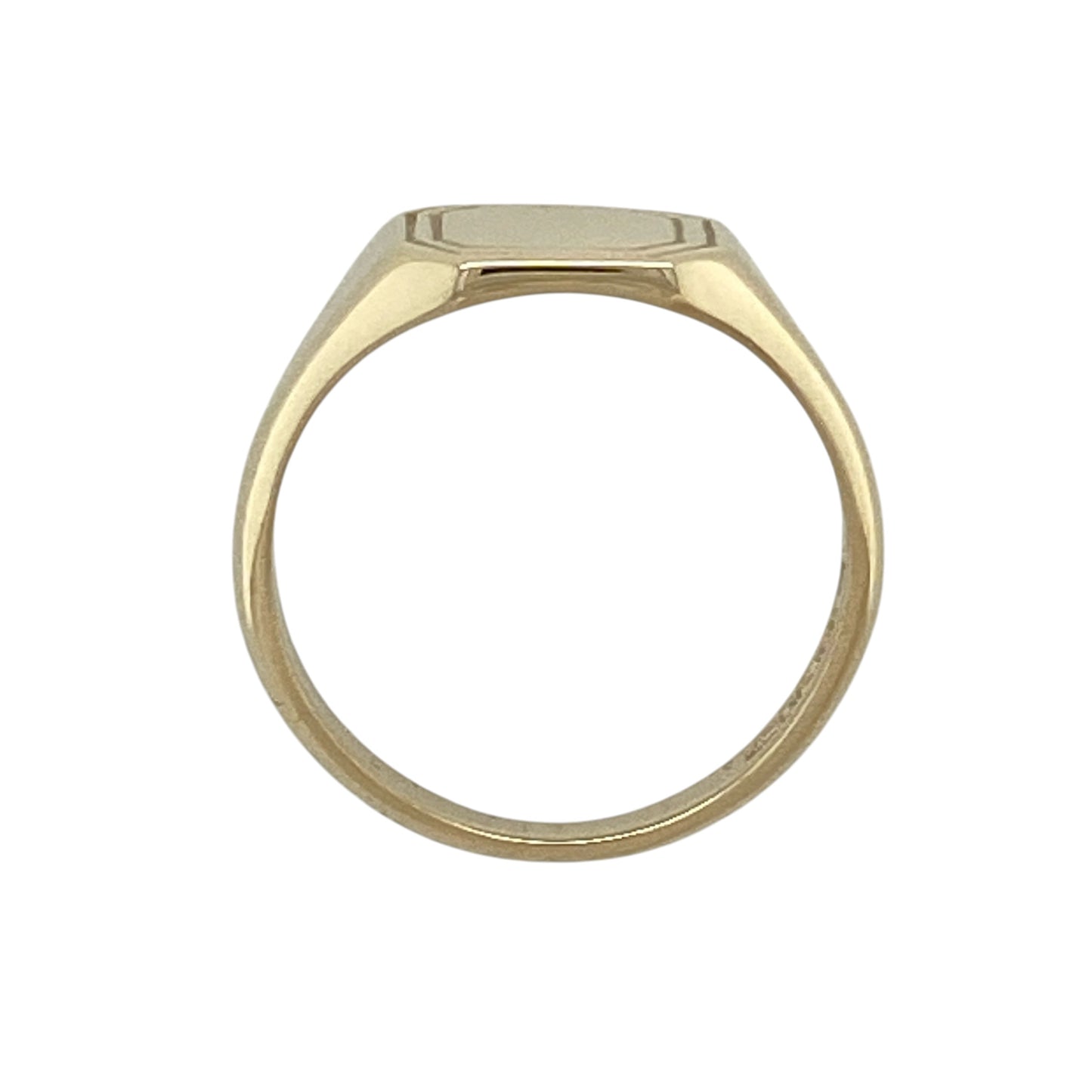 9ct Gold Square SIgnet Ring