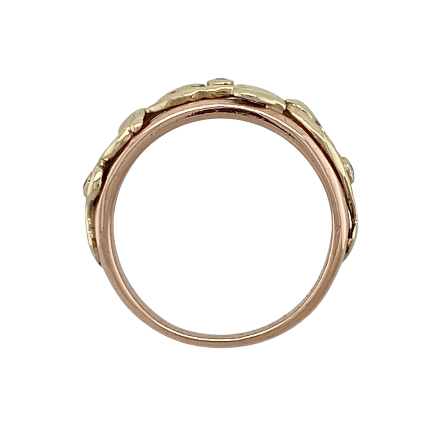 9ct Gold & Diamond Set Clogau Tree of Life Band Ring