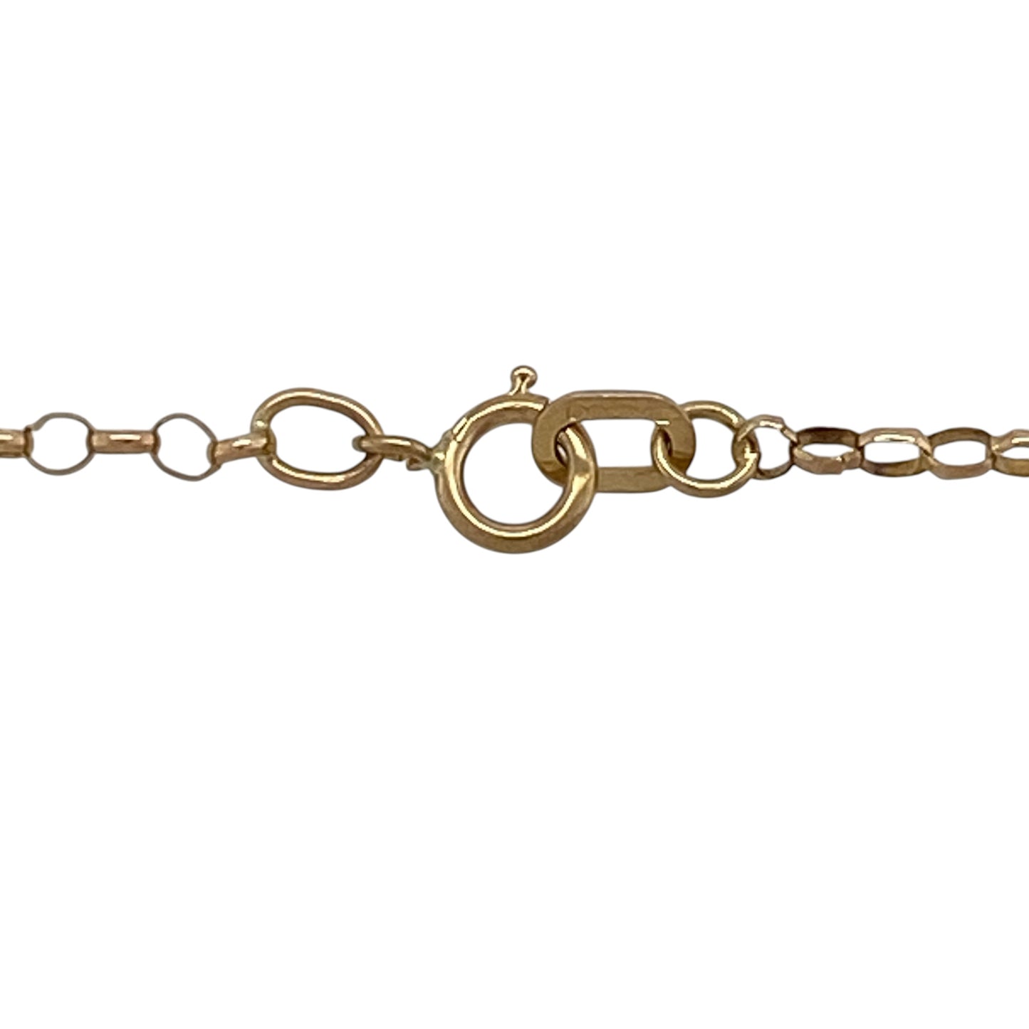 9ct Gold Welsh Lovespoon 20" Necklace