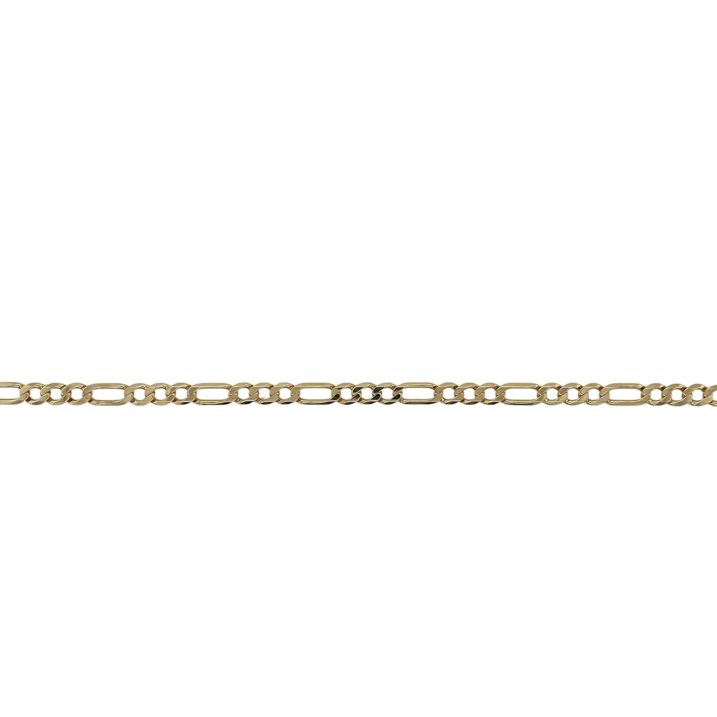 9ct Gold 10" Figaro Anklet