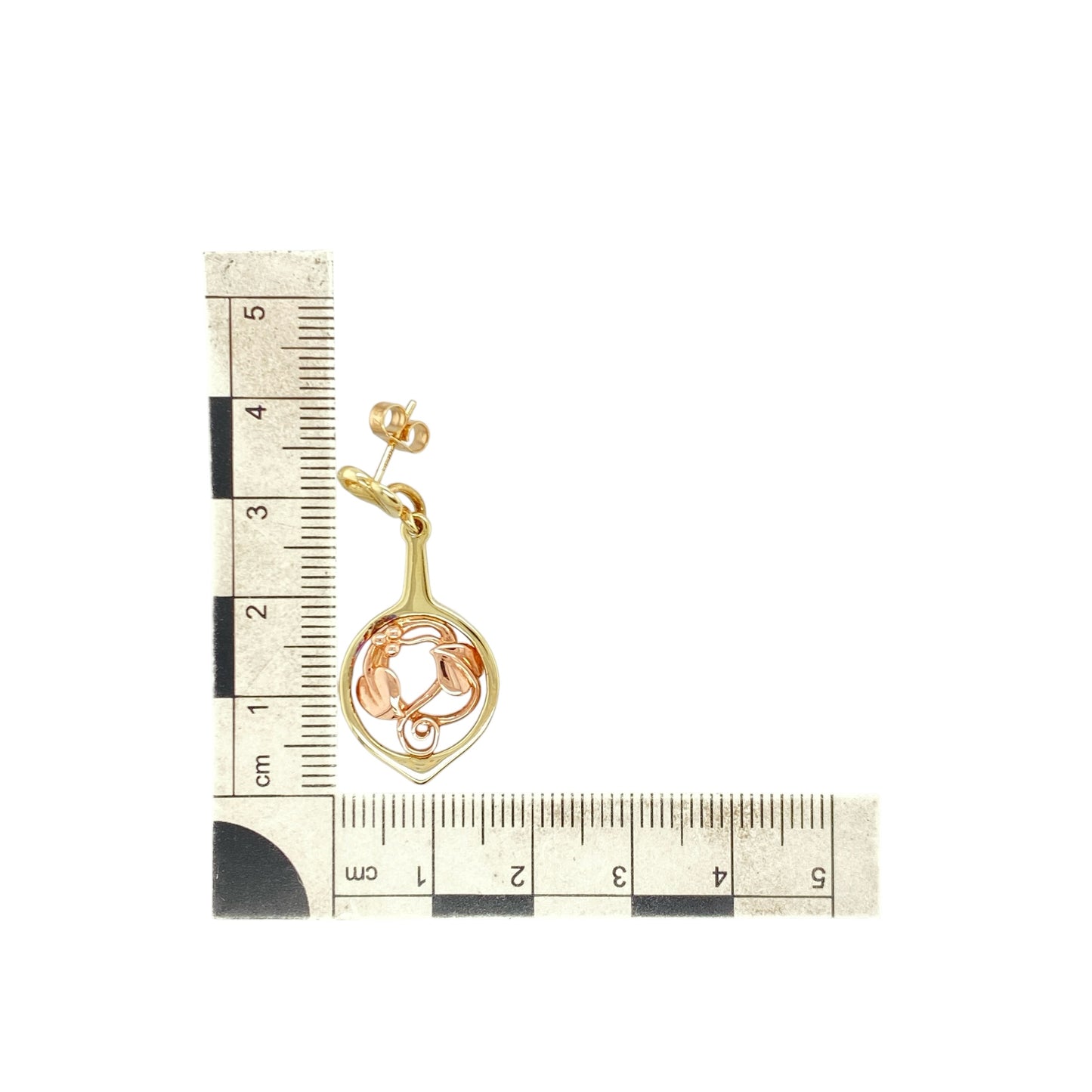 9ct Gold Clogau Tree of Life Drop Earrings