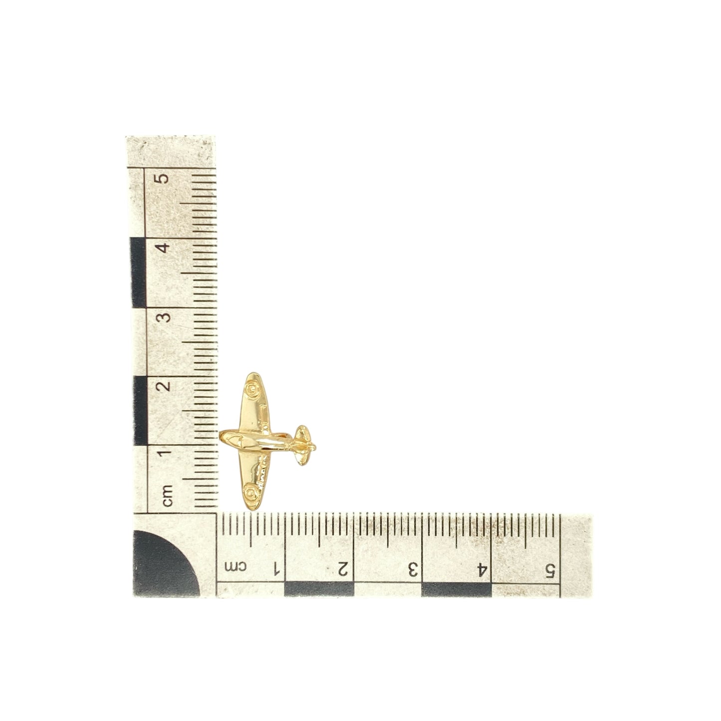 9ct Gold Aeroplane Pendant