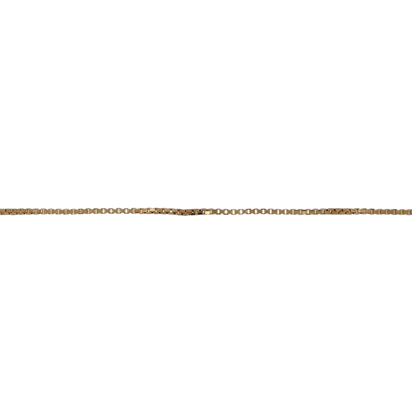 9ct Gold 18" Box Chain