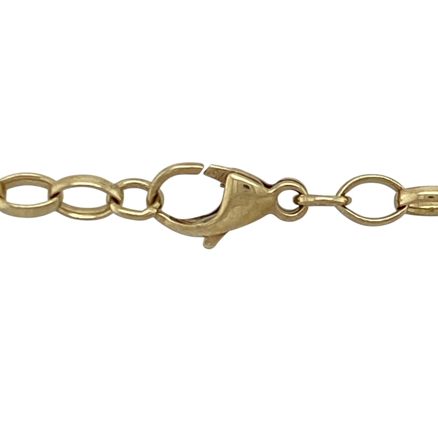 9ct Gold Welsh Three Feathers 19" Necklace