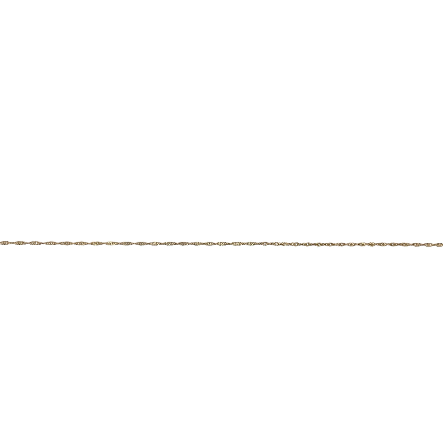 9ct Gold 20" Singapore Chain