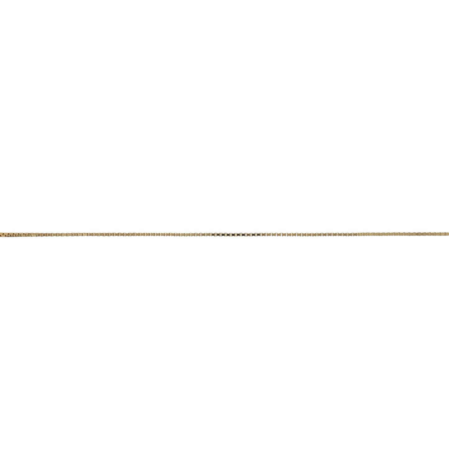 9ct Gold 22" Box Chain