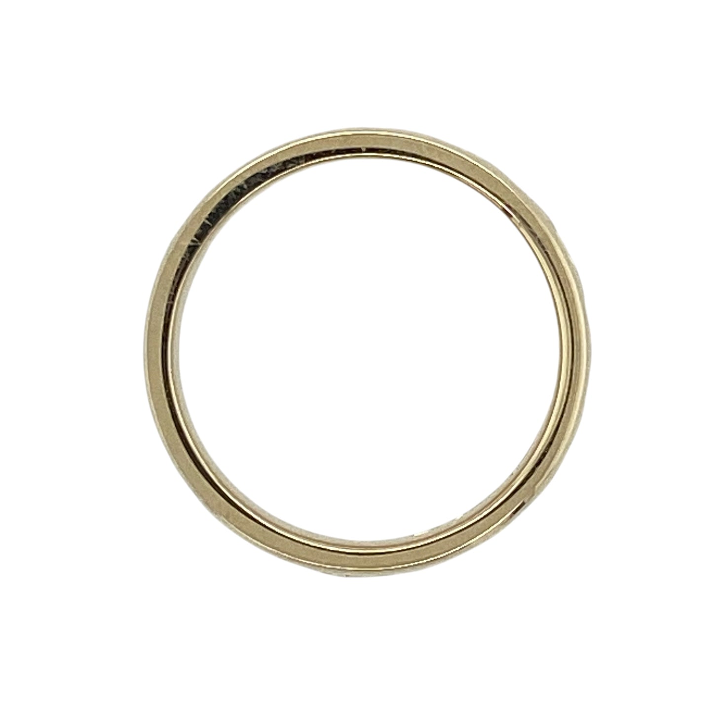 9ct Welsh Gold Cymru Metal Twisted Band Ring