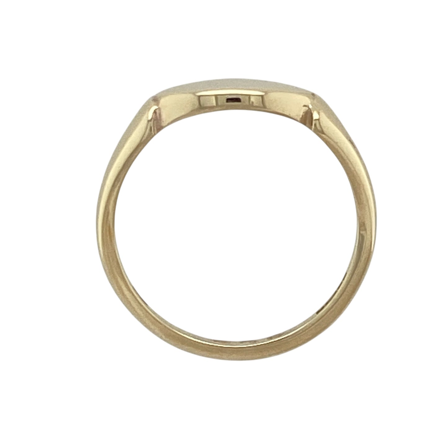 9ct Gold Oval Signet Ring