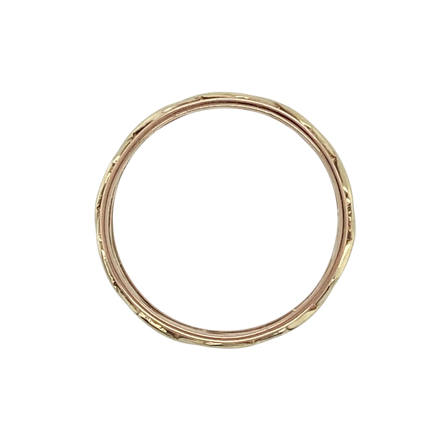 9ct Gold Clogau Open Weave Band Ring