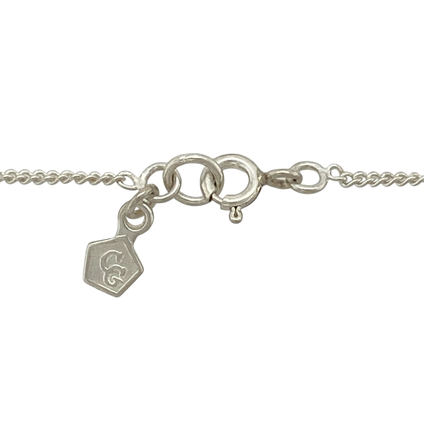 925 Silver Clogau Heart Rose Flower 18" Necklace