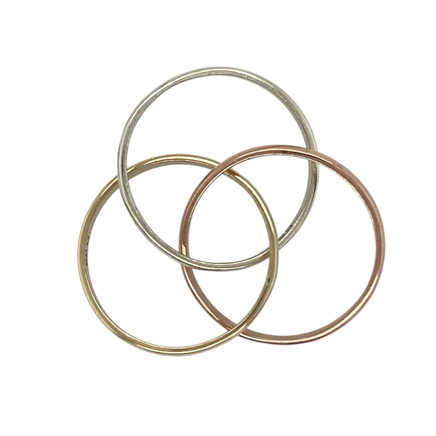 9ct Gold Three Band Ring